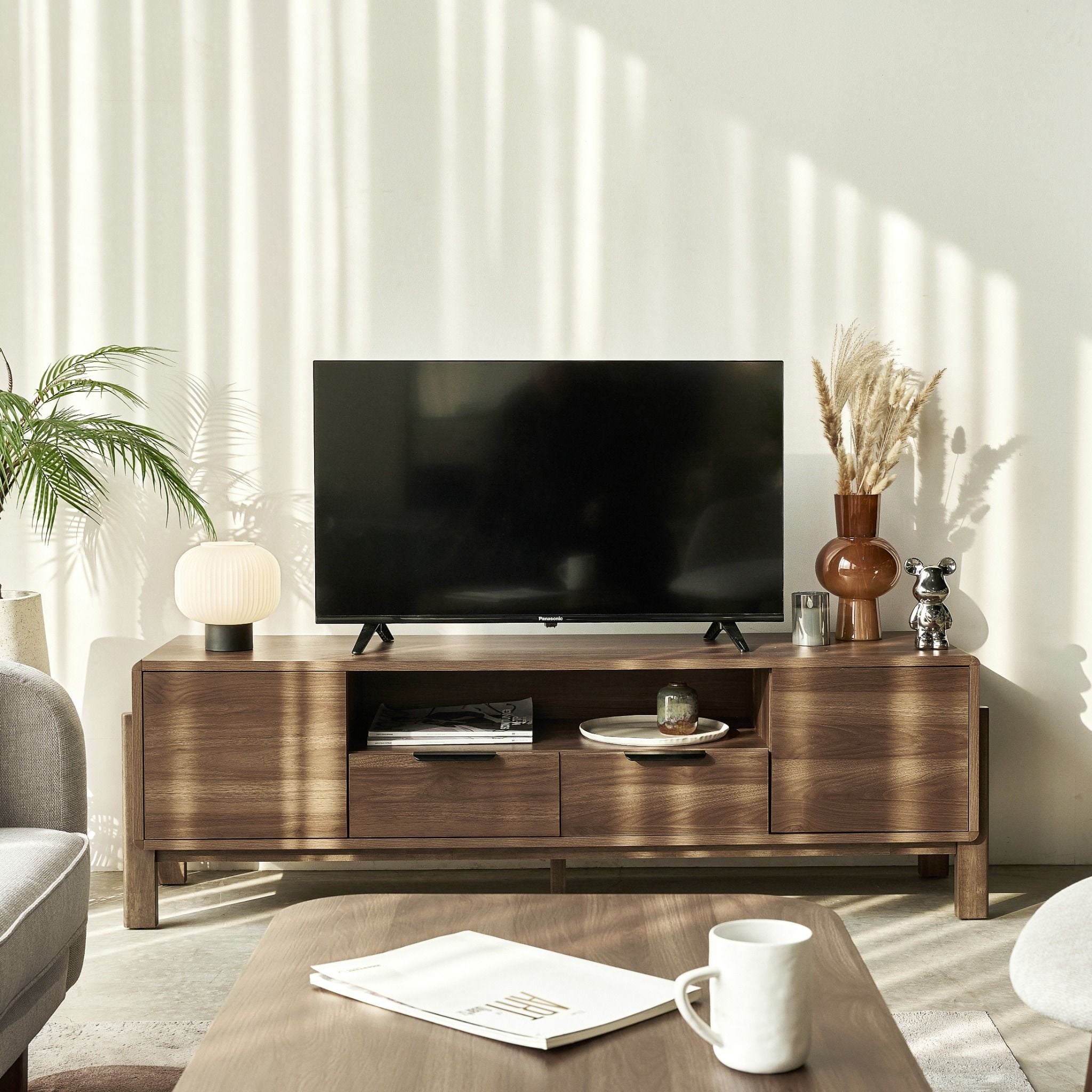 Tủ Tivi Dalumd (Màu Nâu Hạnh Nhân, 160)